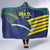 Custom Brazil Football Hooded Blanket Summer 2024 Olympic Go Champions Selecao