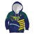 Custom Brazil Football Kid Hoodie Summer 2024 Go Champions Selecao - Wonder Print Shop