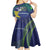 Custom Brazil Football Kid Short Sleeve Dress Summer 2024 Go Champions Selecao - Wonder Print Shop