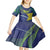 Custom Brazil Football Kid Short Sleeve Dress Summer 2024 Go Champions Selecao - Wonder Print Shop