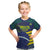 Custom Brazil Football Kid T Shirt Summer 2024 Go Champions Selecao - Wonder Print Shop