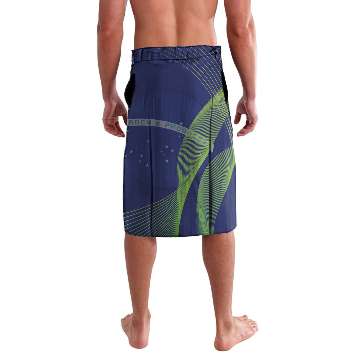 Custom Brazil Football Lavalava Summer 2024 Go Champions Selecao - Wonder Print Shop