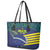 Custom Brazil Football Leather Tote Bag Summer 2024 Go Champions Selecao - Wonder Print Shop