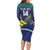 Custom Brazil Football Long Sleeve Bodycon Dress Summer 2024 Go Champions Selecao - Wonder Print Shop