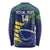 Custom Brazil Football Long Sleeve Shirt Summer 2024 Go Champions Selecao - Wonder Print Shop