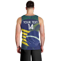 Custom Brazil Football Men Tank Top Summer 2024 Go Champions Selecao - Wonder Print Shop