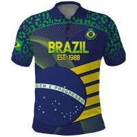 Custom Brazil Football Polo Shirt Summer 2024 Go Champions Selecao - Wonder Print Shop