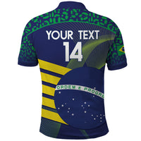 Custom Brazil Football Polo Shirt Summer 2024 Go Champions Selecao - Wonder Print Shop