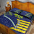 Custom Brazil Football Quilt Bed Set Summer 2024 Go Champions Selecao - Wonder Print Shop