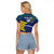 Custom Brazil Football Raglan Cropped T Shirt Summer 2024 Go Champions Selecao - Wonder Print Shop