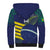 Custom Brazil Football Sherpa Hoodie Summer 2024 Go Champions Selecao - Wonder Print Shop