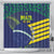 Custom Brazil Football Shower Curtain Summer 2024 Olympic Go Champions Selecao
