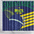 Custom Brazil Football Shower Curtain Summer 2024 Olympic Go Champions Selecao