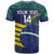 Custom Brazil Football T Shirt Summer 2024 Go Champions Selecao - Wonder Print Shop