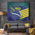 Custom Brazil Football Tapestry Summer 2024 Go Champions Selecao - Wonder Print Shop
