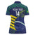 Custom Brazil Football Women Polo Shirt Summer 2024 Go Champions Selecao - Wonder Print Shop