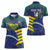 Custom Brazil Football Women Polo Shirt Summer 2024 Go Champions Selecao - Wonder Print Shop
