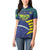 Custom Brazil Football Women Polo Shirt Summer 2024 Go Champions Selecao - Wonder Print Shop
