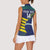 Custom Brazil Football Women Sleeveless Polo Shirt Summer 2024 Go Champions Selecao - Wonder Print Shop