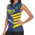 Custom Brazil Football Women Sleeveless Polo Shirt Summer 2024 Go Champions Selecao - Wonder Print Shop