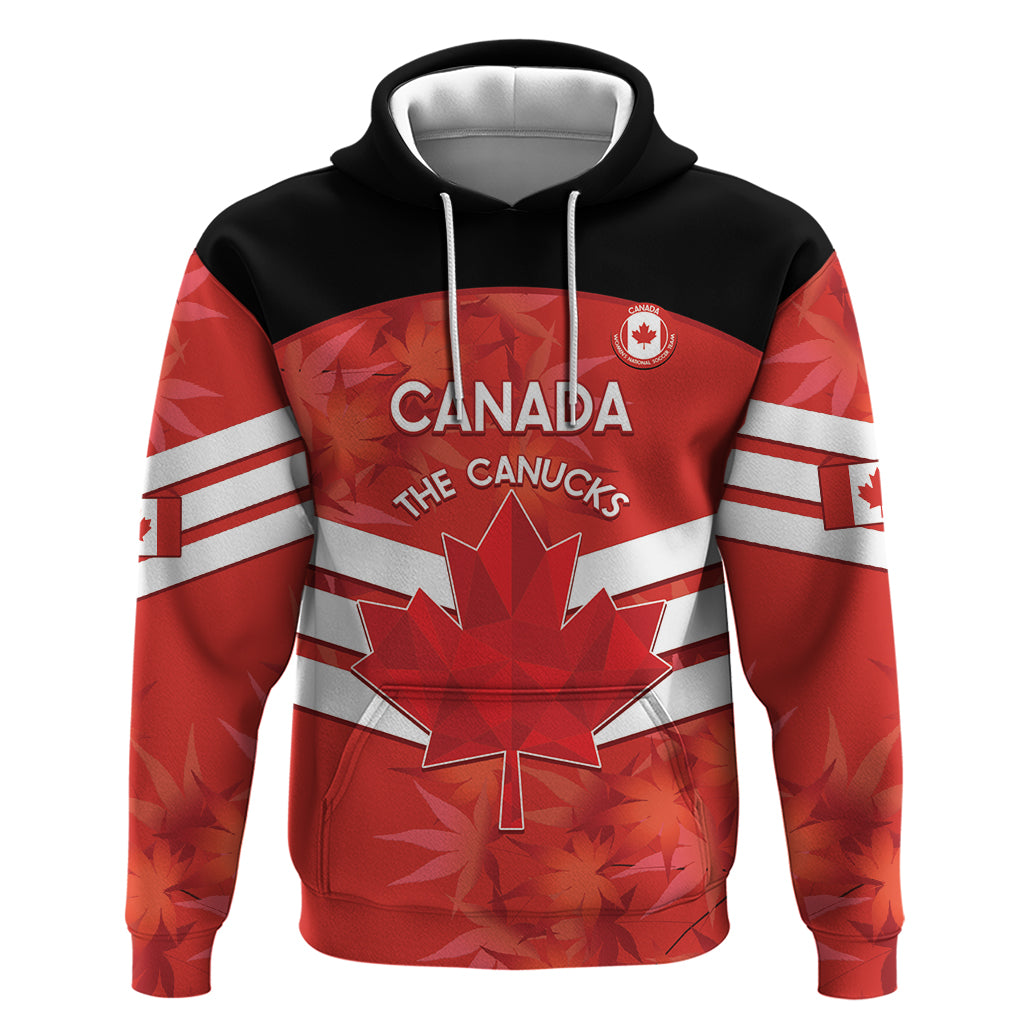 Custom Canada Soccer Hoodie Summer 2024 Olympic Go Champions Canucks