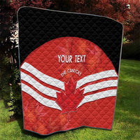 Custom Canada Soccer Quilt Summer 2024 Go Champions Canucks - Wonder Print Shop