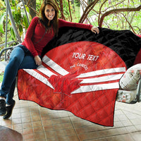 Custom Canada Soccer Quilt Summer 2024 Go Champions Canucks - Wonder Print Shop