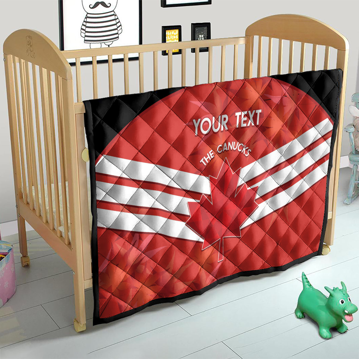 Custom Canada Soccer Quilt Summer 2024 Go Champions Canucks - Wonder Print Shop