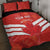 Custom Canada Soccer Quilt Bed Set Summer 2024 Go Champions Canucks - Wonder Print Shop