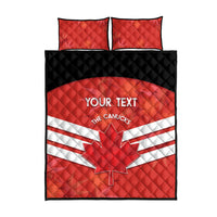 Custom Canada Soccer Quilt Bed Set Summer 2024 Go Champions Canucks - Wonder Print Shop