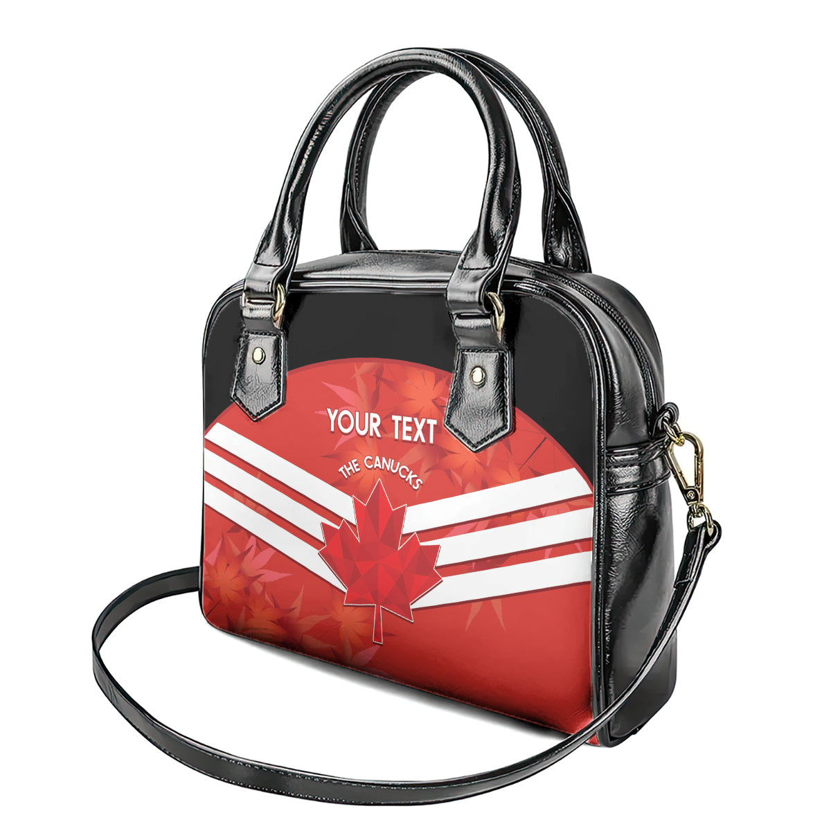 Custom Canada Soccer Shoulder Handbag Summer 2024 Olympic Go Champions Canucks