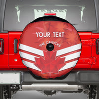 Custom Canada Soccer Spare Tire Cover Summer 2024 Go Champions Canucks - Wonder Print Shop