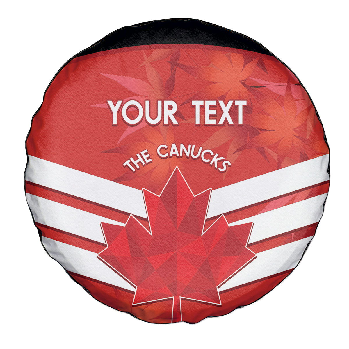 Custom Canada Soccer Spare Tire Cover Summer 2024 Go Champions Canucks - Wonder Print Shop