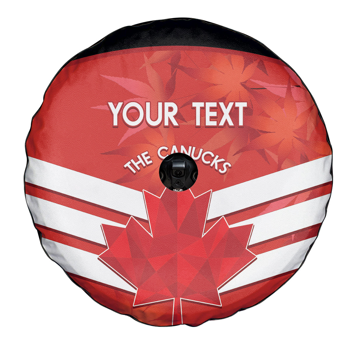 Custom Canada Soccer Spare Tire Cover Summer 2024 Go Champions Canucks - Wonder Print Shop