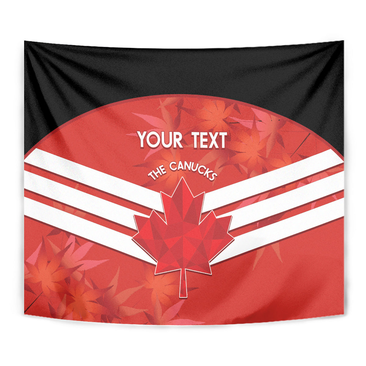 Custom Canada Soccer Tapestry Summer 2024 Go Champions Canucks - Wonder Print Shop