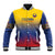Custom Colombia Football Baseball Jacket Summer 2024 Las Chicas Superpoderosas - Wonder Print Shop
