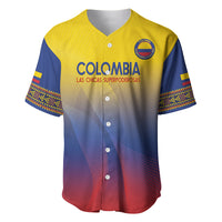 Custom Colombia Football Baseball Jersey Summer 2024 Las Chicas Superpoderosas - Wonder Print Shop