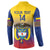 Custom Colombia Football Button Sweatshirt Summer 2024 Las Chicas Superpoderosas - Wonder Print Shop