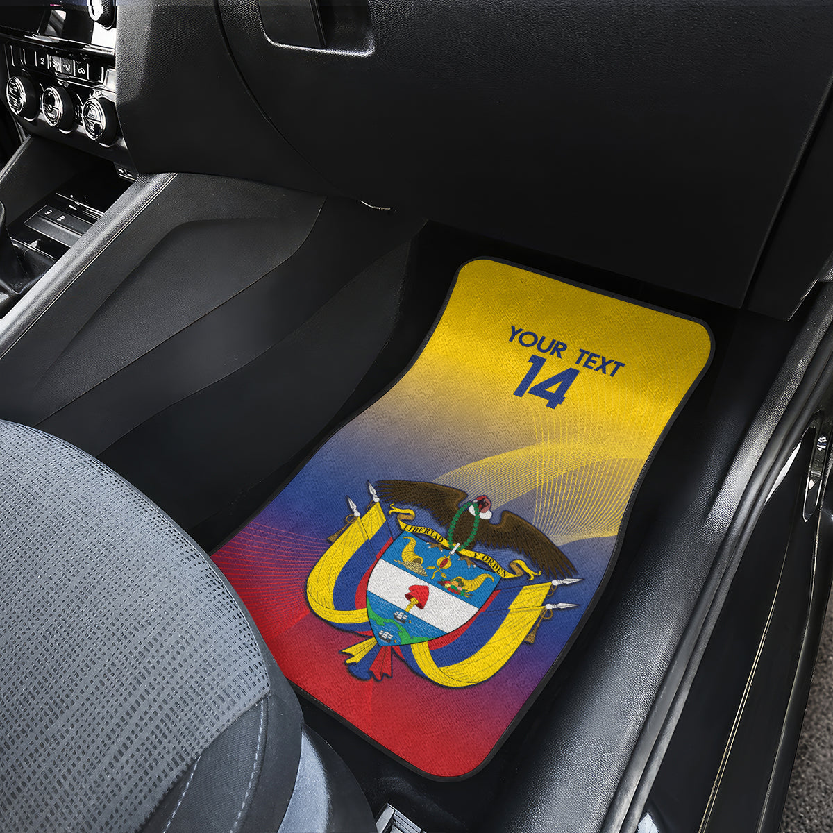 Custom Colombia Football Car Mats Summer 2024 Las Chicas Superpoderosas - Wonder Print Shop