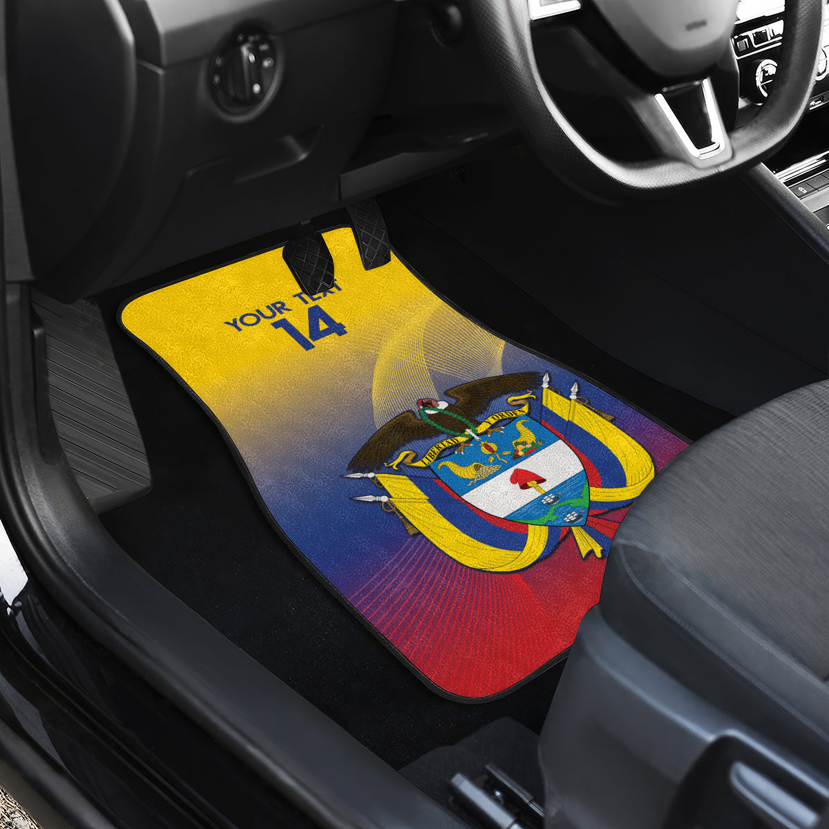 Custom Colombia Football Car Mats Summer 2024 Las Chicas Superpoderosas - Wonder Print Shop