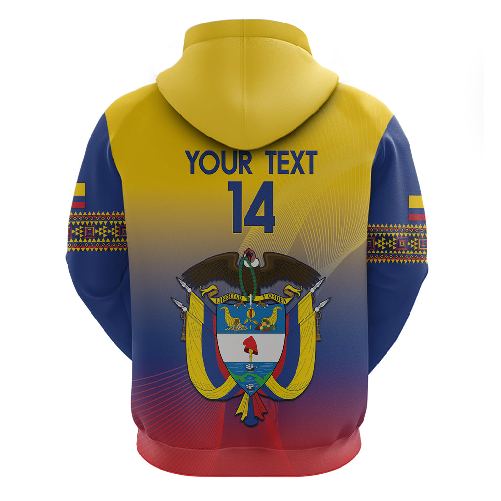 Custom Colombia Football Hoodie Summer 2024 Las Chicas Superpoderosas - Wonder Print Shop