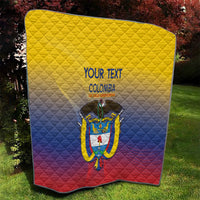 Custom Colombia Football Quilt Summer 2024 Las Chicas Superpoderosas - Wonder Print Shop