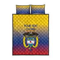 Custom Colombia Football Quilt Bed Set Summer 2024 Las Chicas Superpoderosas - Wonder Print Shop