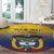 Custom Colombia Football Round Carpet Summer 2024 Olympic Las Chicas Superpoderosas