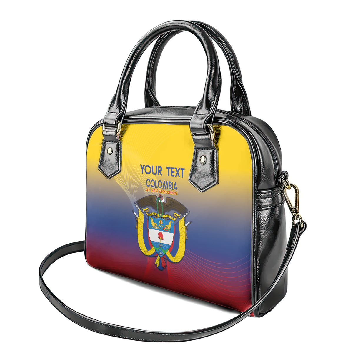Custom Colombia Football Shoulder Handbag Summer 2024 Olympic Las Chicas Superpoderosas