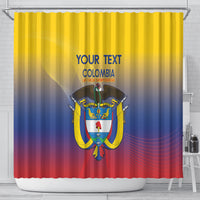 Custom Colombia Football Shower Curtain Summer 2024 Olympic Las Chicas Superpoderosas