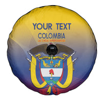 Custom Colombia Football Spare Tire Cover Summer 2024 Las Chicas Superpoderosas - Wonder Print Shop