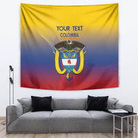 Custom Colombia Football Tapestry Summer 2024 Las Chicas Superpoderosas - Wonder Print Shop