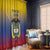 Custom Colombia Football Window Curtain Summer 2024 Las Chicas Superpoderosas - Wonder Print Shop