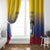 Custom Colombia Football Window Curtain Summer 2024 Las Chicas Superpoderosas - Wonder Print Shop